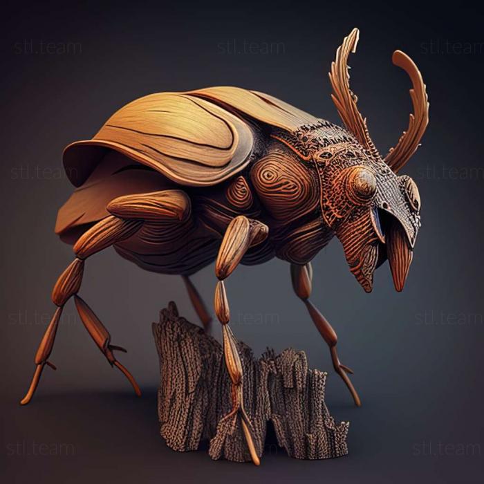 3D model Myamalycocerus vitalii (STL)